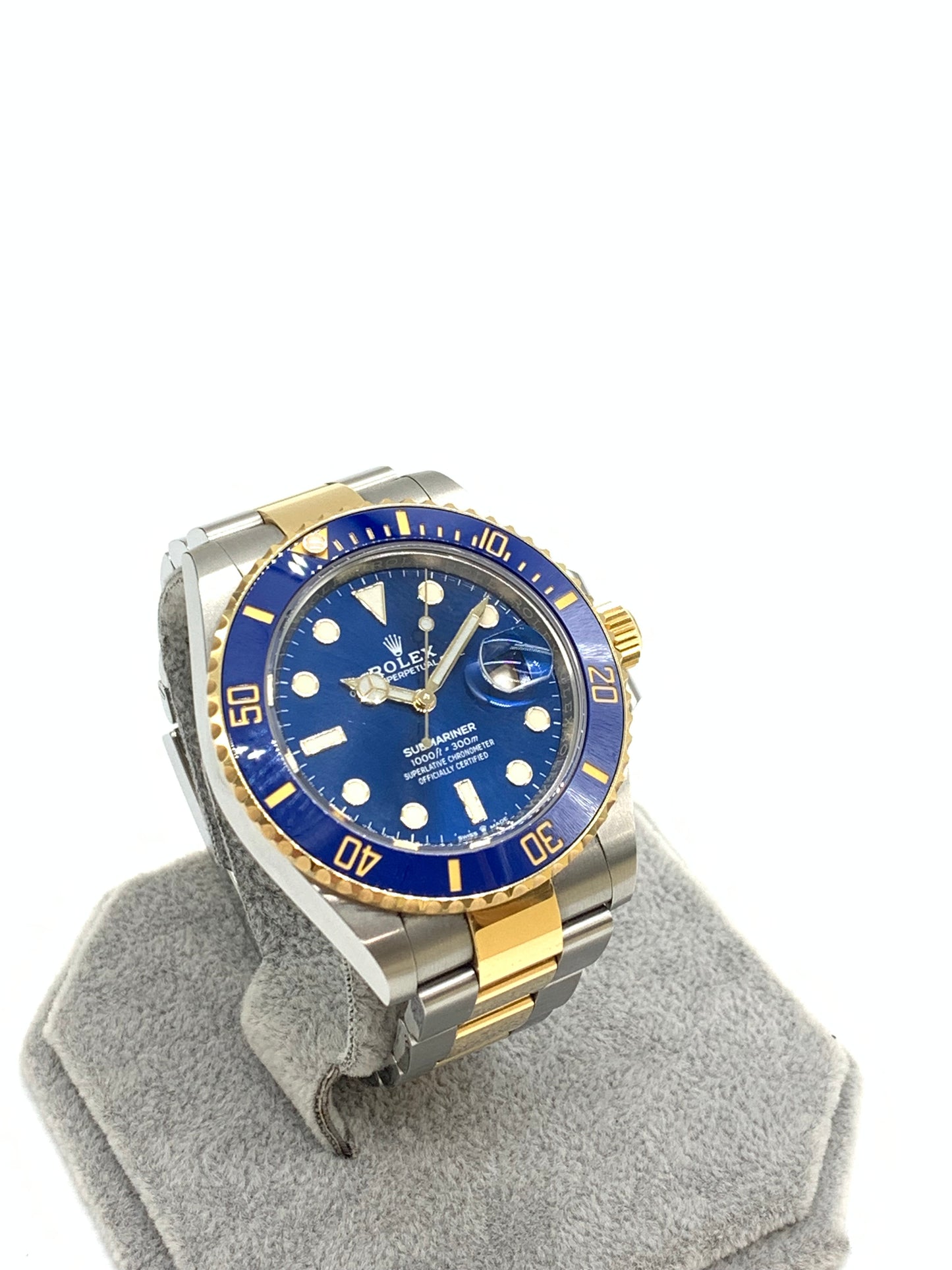 ロレックス ROLEX サブマリーナデイト YG/SSコンビ 青サブ 126613LB 中古良品 メンズ