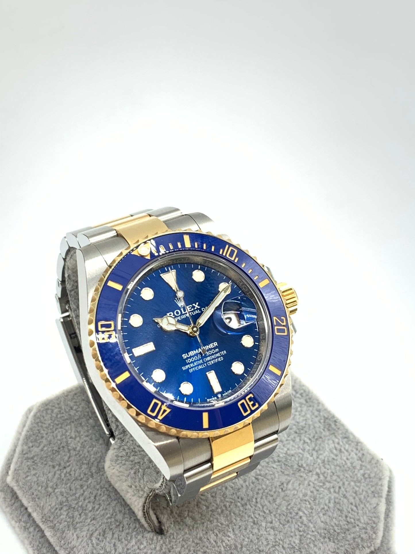 ロレックス ROLEX サブマリーナデイト YG/SSコンビ 青サブ 126613LB 中古良品 メンズ