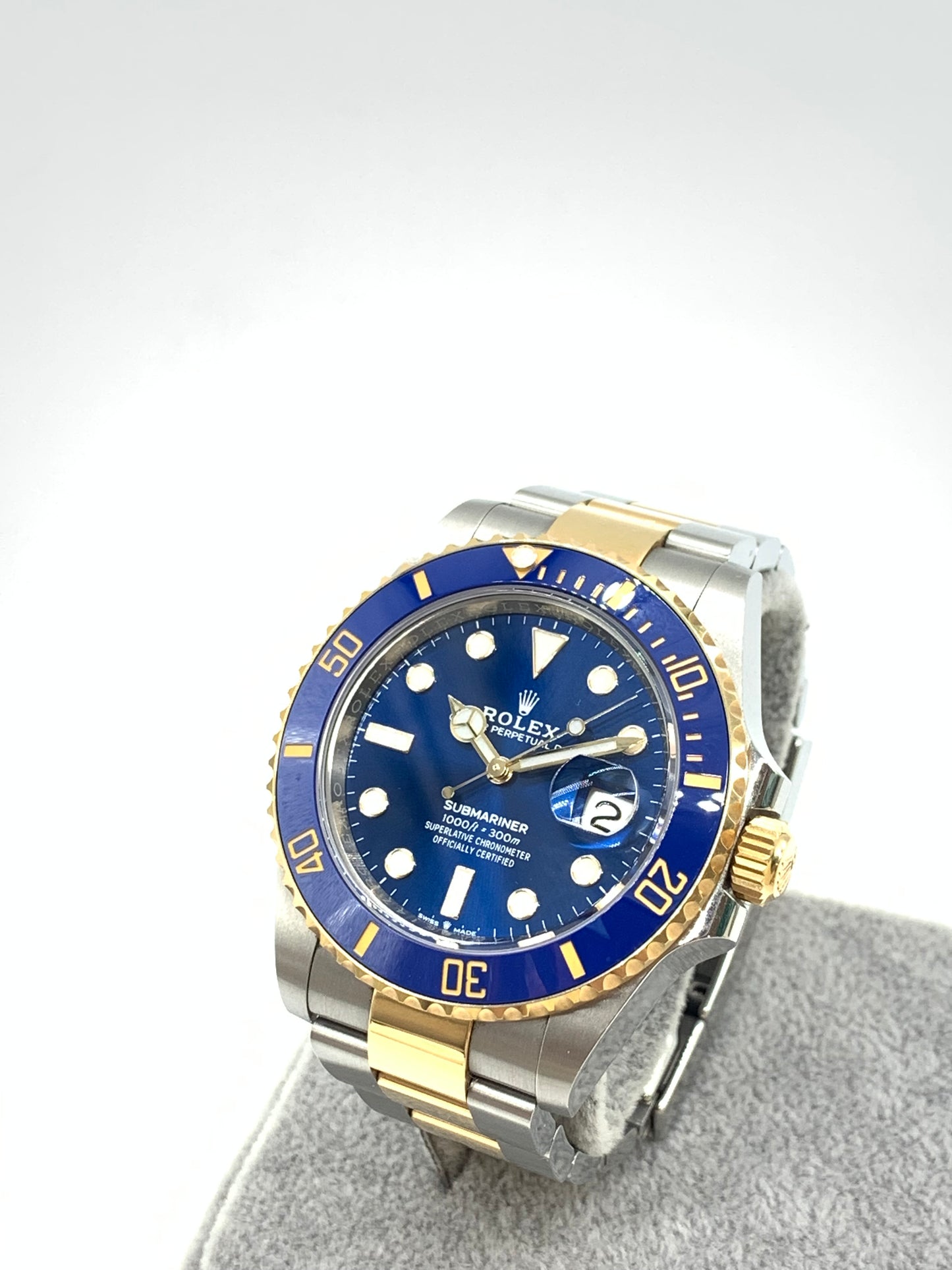 ロレックス ROLEX サブマリーナデイト YG/SSコンビ 青サブ 126613LB 中古良品 メンズ