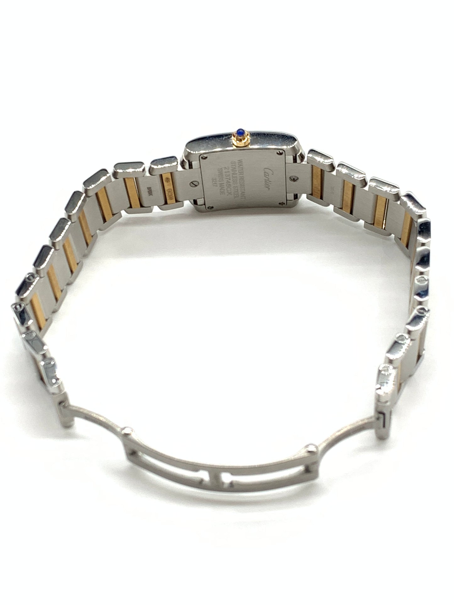 カルティエ Cartier タンクフランセーズ W51007Q4 2022年4月ギャラ 中古美品 レディース A1113-02