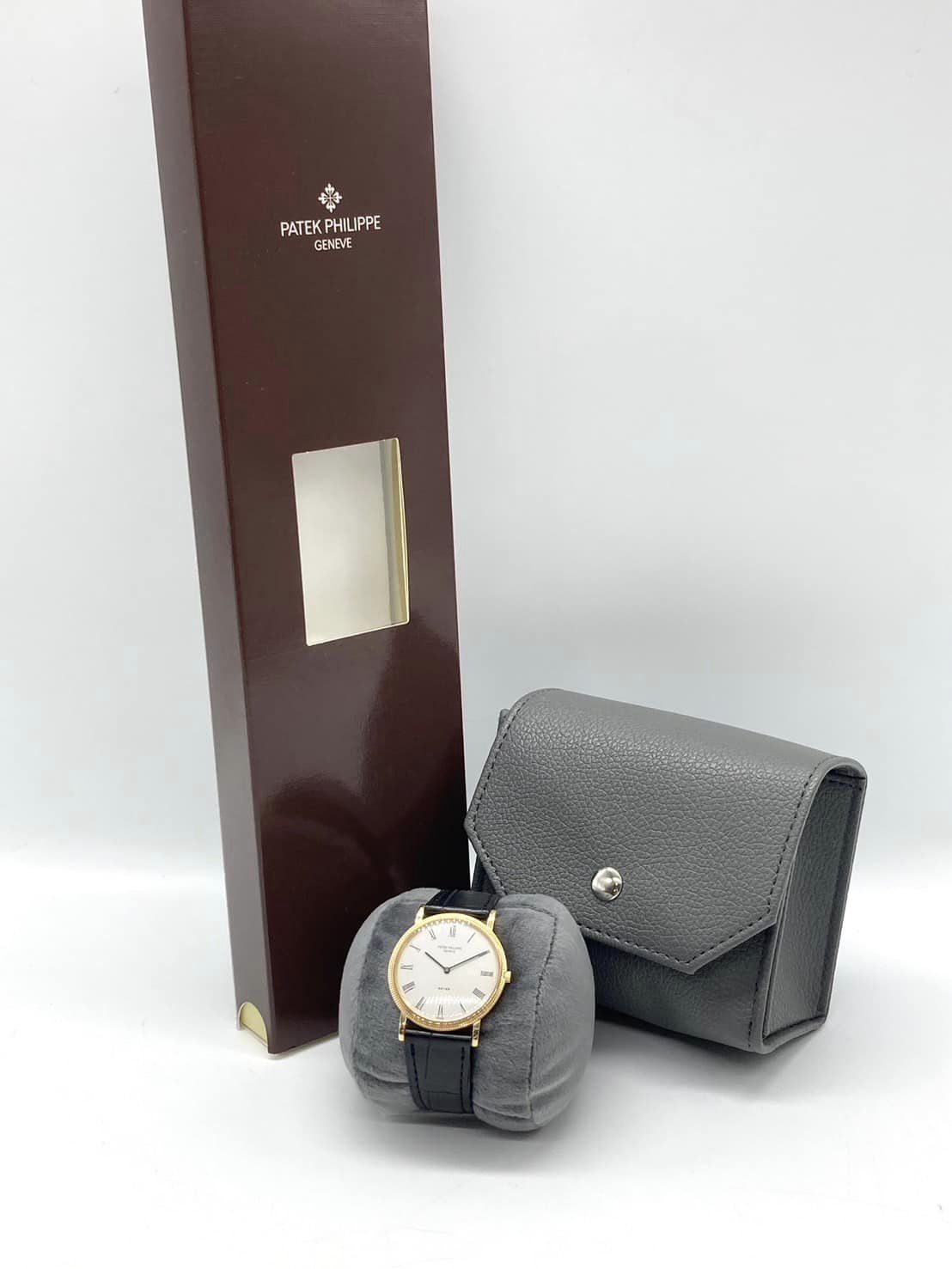 パテックフィリップ PATEK PHILLIP カラトラバ Beyer ダブルネーム 白