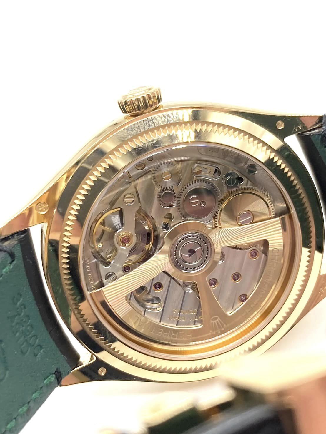 ロレックス ROLEX 1908 黒文字盤 52508 ほぼ未使用品 メンズ レディースRef. No52508