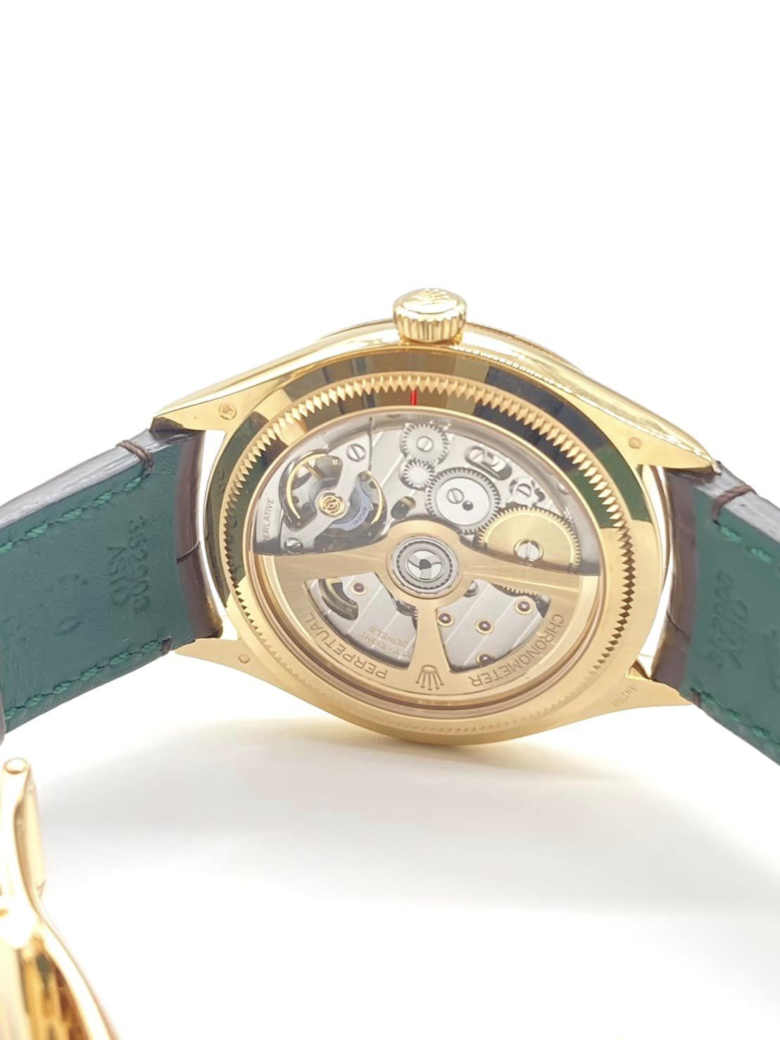 ロレックス ROLEX 1908 白文字盤 52508 ほぼ未使用品 メンズ レディースRef. No52508