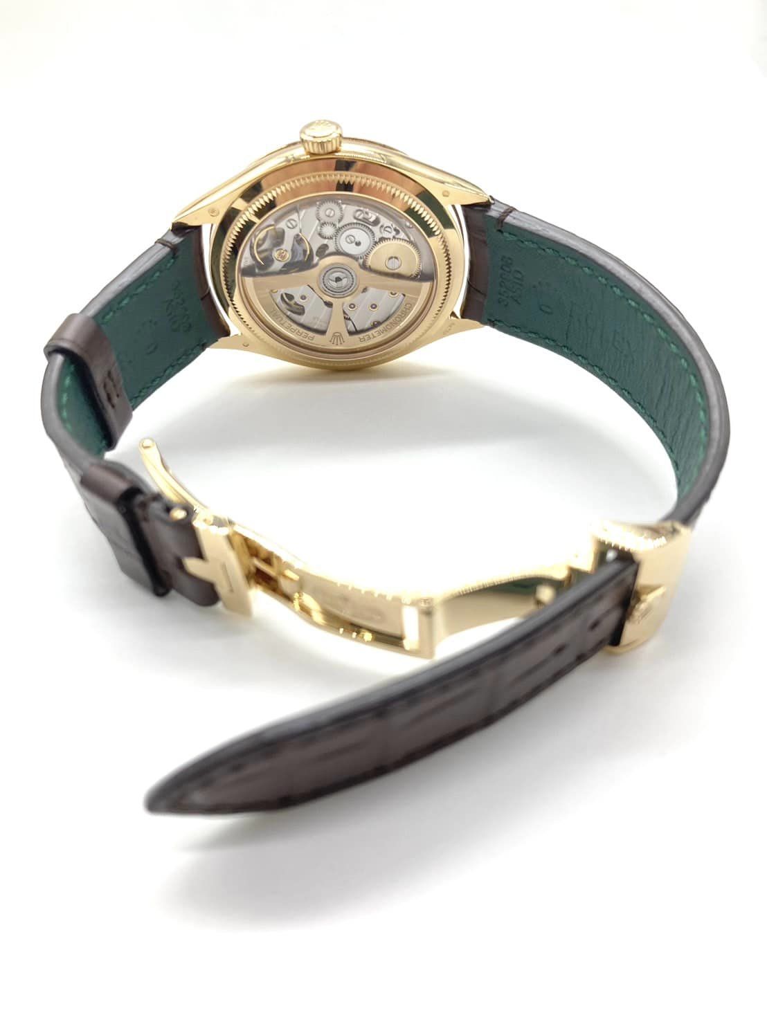 ロレックス ROLEX 1908 白文字盤 52508 ほぼ未使用品 メンズ レディースRef. No52508