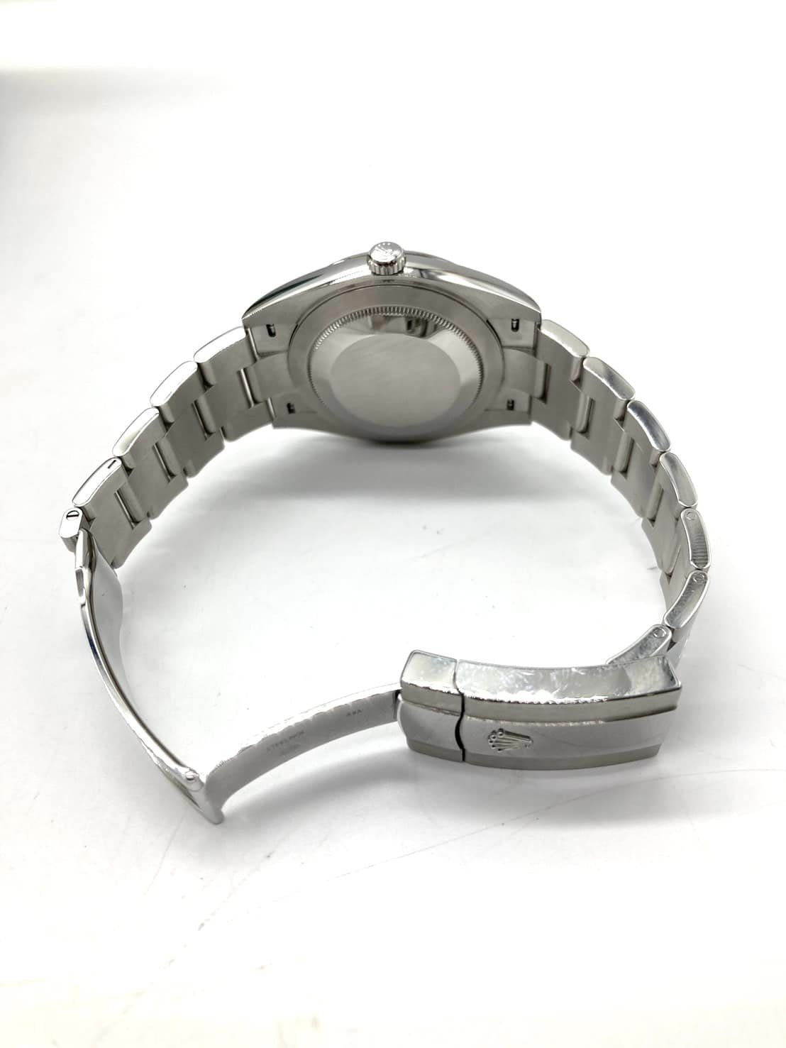 ロレックス ROLEX デイトジャスト41 ミントグリーン文字盤 126334 中古美品 メンズ